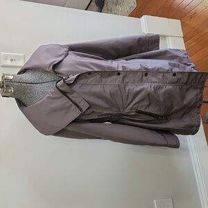 Gray Rain Coat